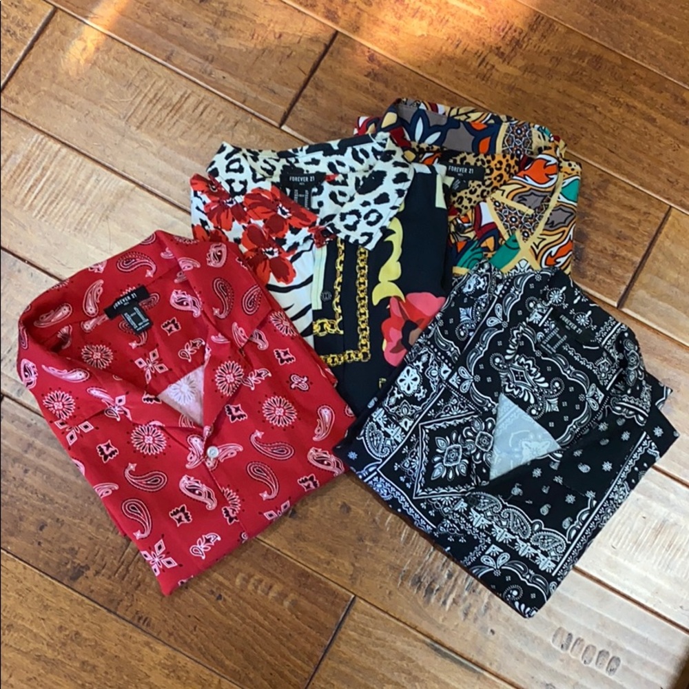 “The Netflix & Chill 4x shirts button up Bundle”